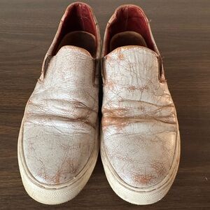 Bed Stu x Free People Distressed Leather Slip On Sneakers 7.5 BxA